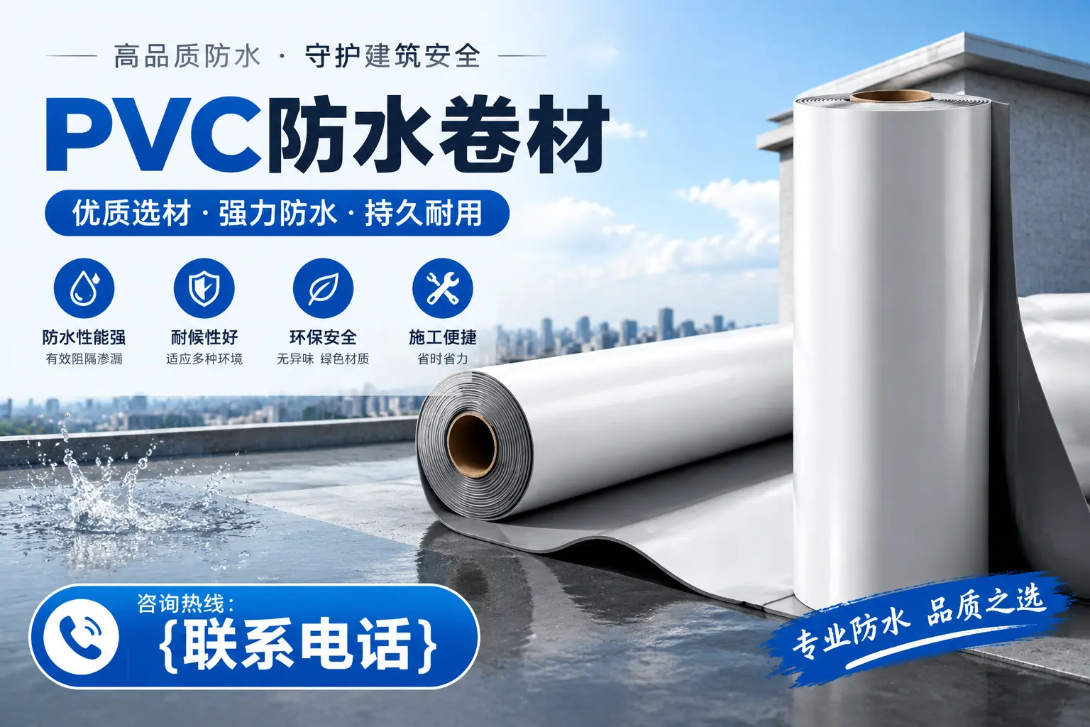 PVC防水卷材的选购技巧与注意事项，助您在陇南找到合适产品